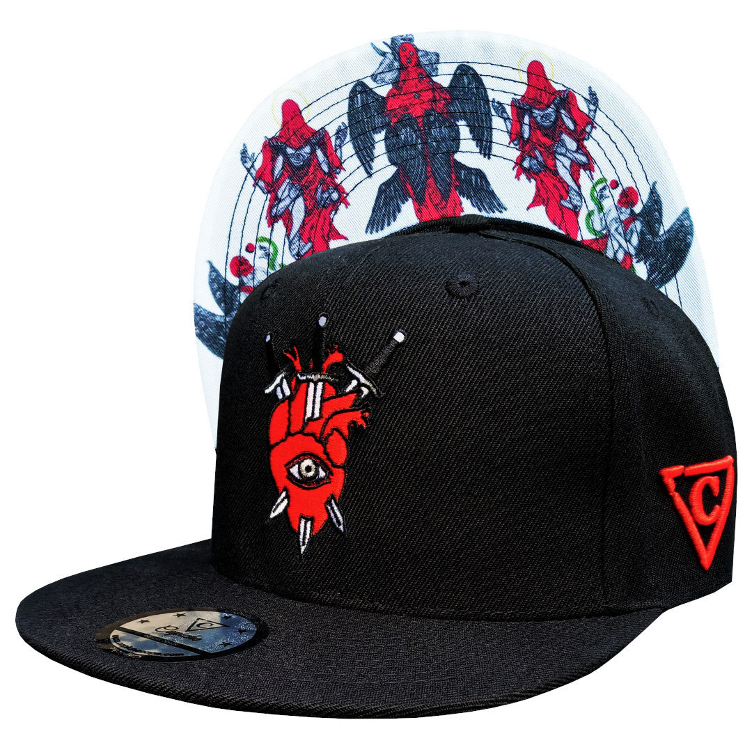 MVNDEEP x Capiche Collab Snapback - Black - Capiche Caps Black