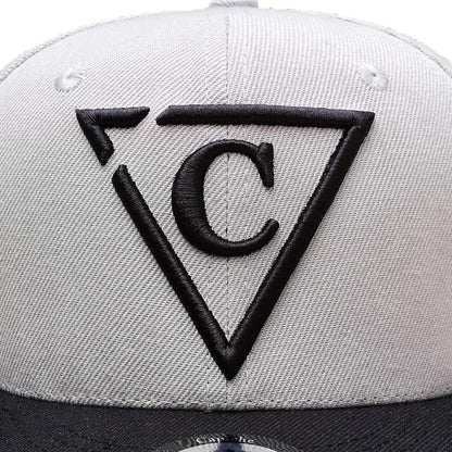 The X Snapback - Grey/Black - Capiche Caps Black