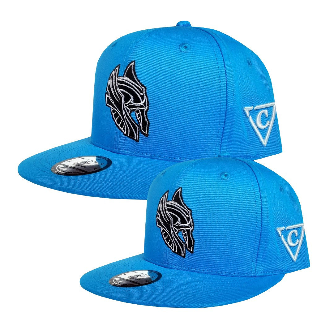 Njord Snapback Child Size - Blue - Capiche Caps Norse Mythology