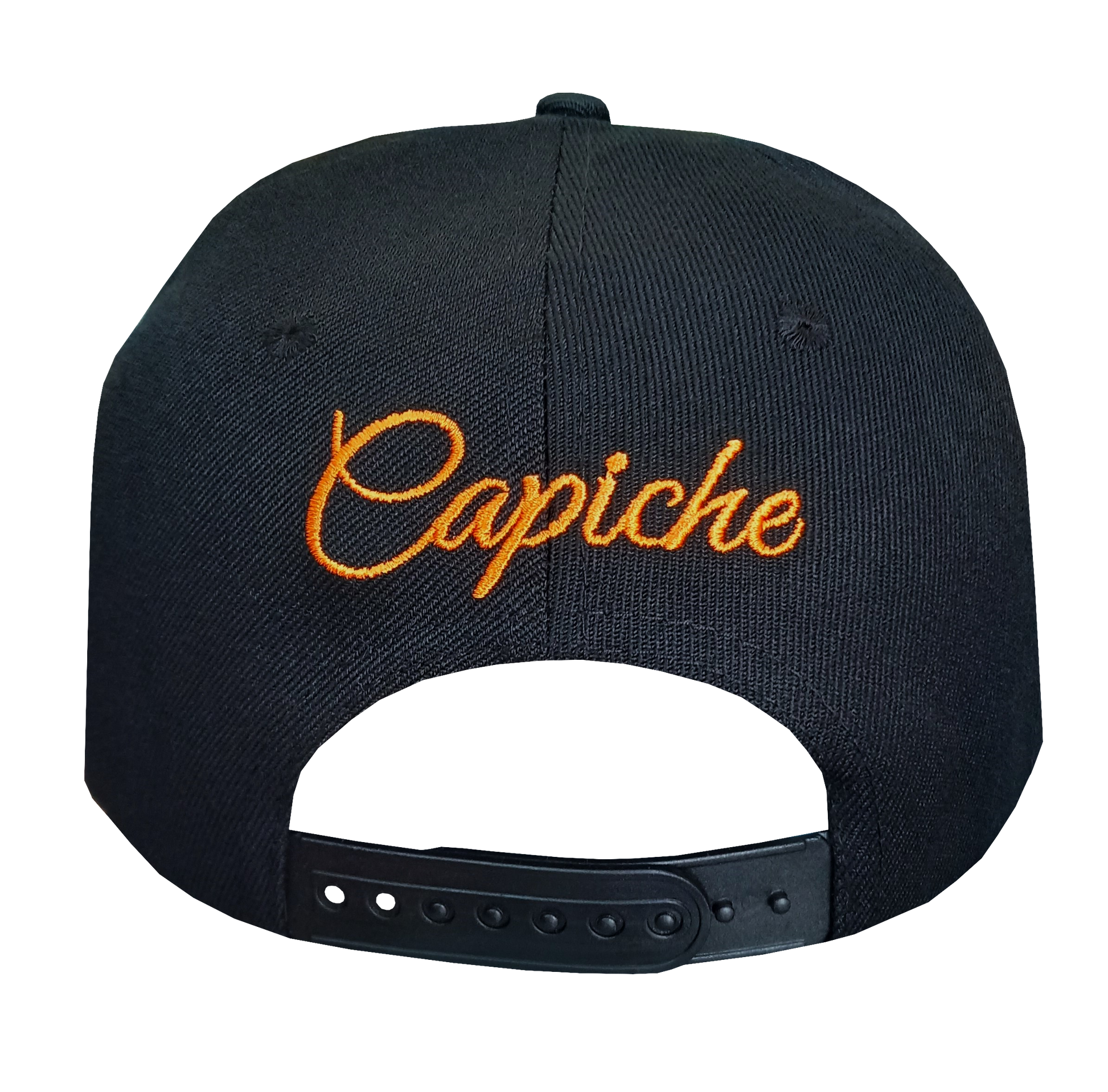 LIMITED Haunted Halloween Snapback - Black - Capiche Caps Black