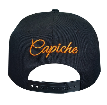 LIMITED Haunted Halloween Snapback - Black - Capiche Caps Black