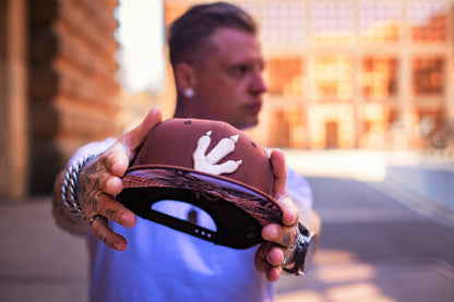 Argentavis Snapback - Brown - Capiche Caps Snapback