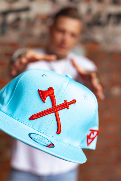 Swiss Pikemen Snapback - Blue - Capiche Caps Snapback