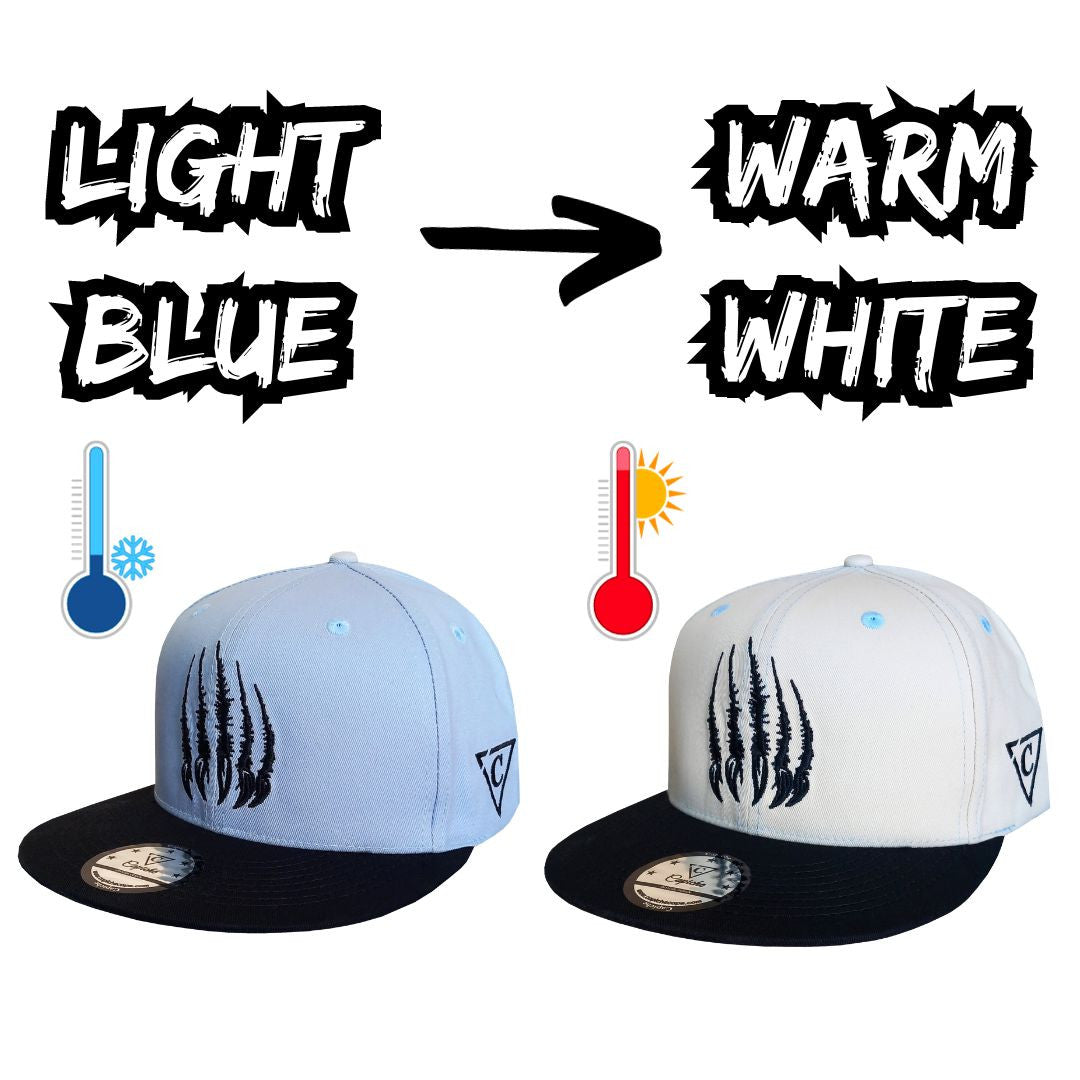 Polar Bear Snapback - COLOR-CHANGING - Capiche Caps Color-Changing