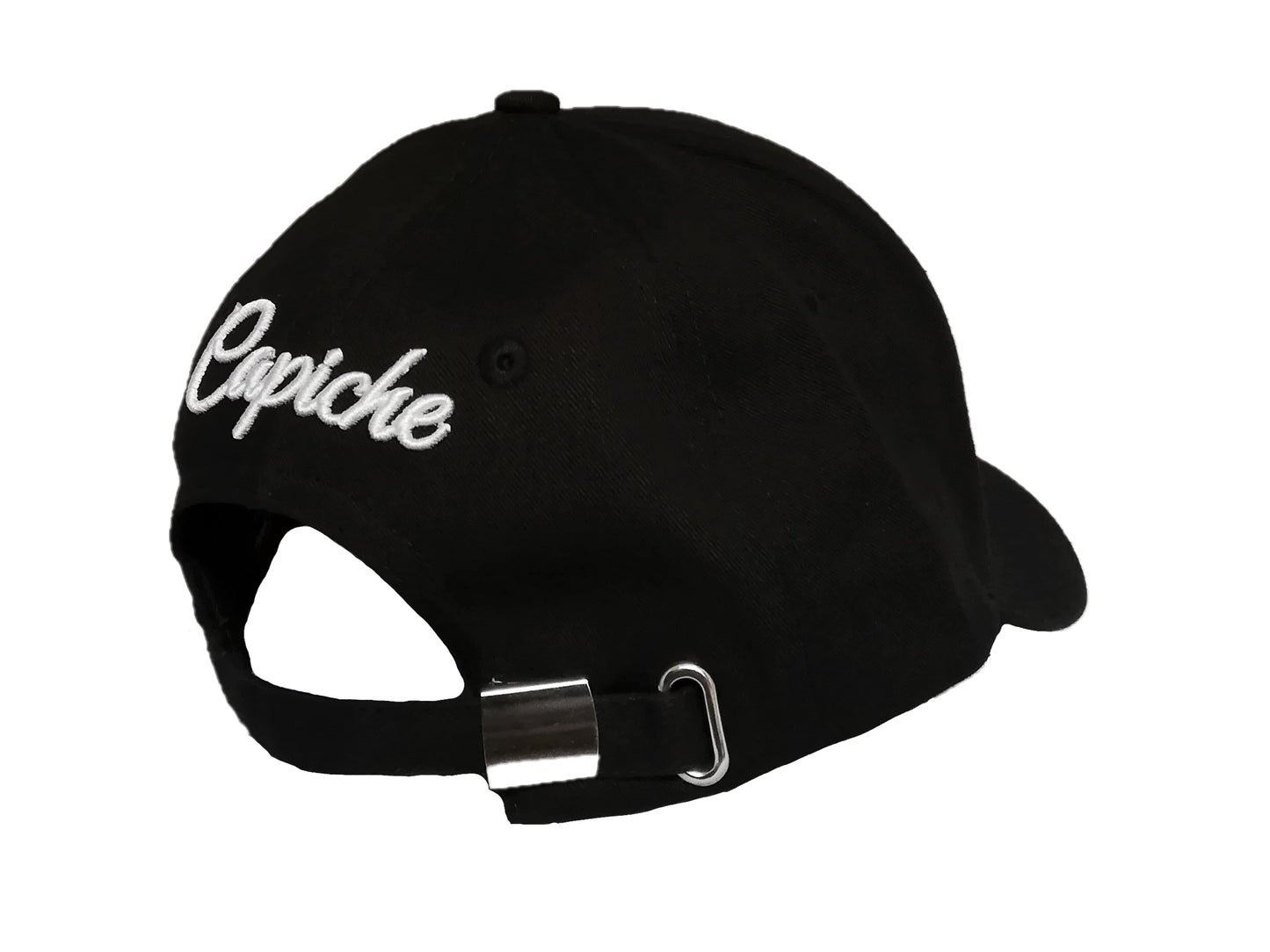 Angry Cobra Curved Baseball Cap - Black - Capiche Caps Curved Cap