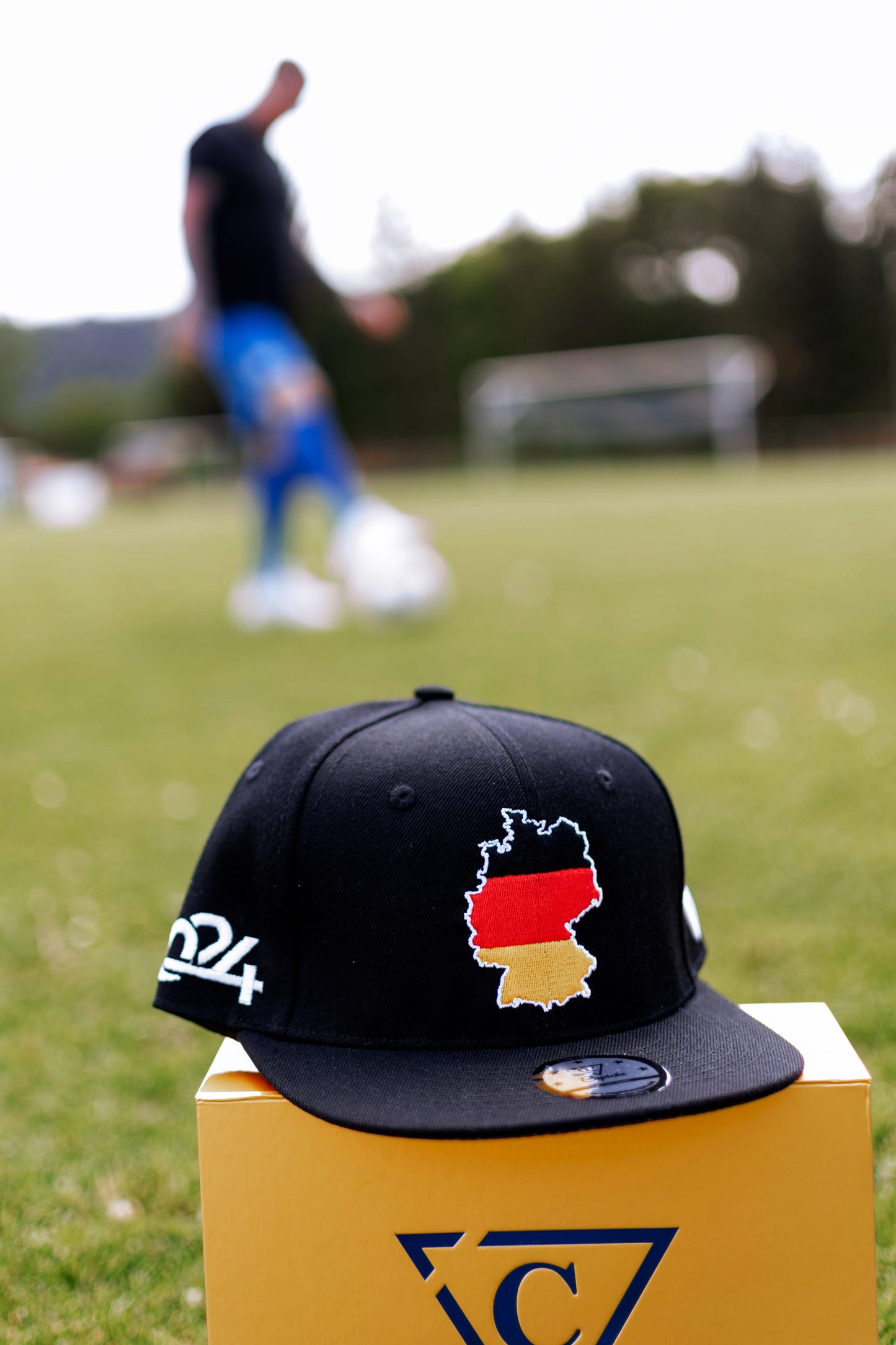 Football Championship Snapback - Germany '24 - Capiche Caps Black