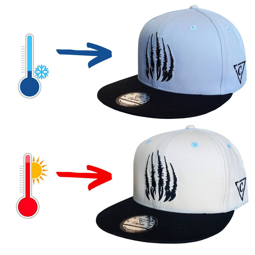 Polar Bear Snapback - COLOR-CHANGING - Capiche Caps Color-Changing