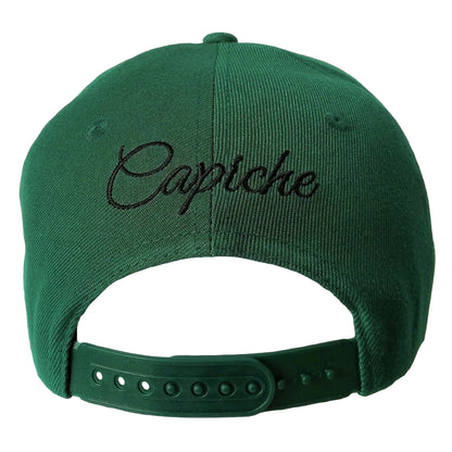 Zeus Snapback - Green/Black - Capiche Caps Black